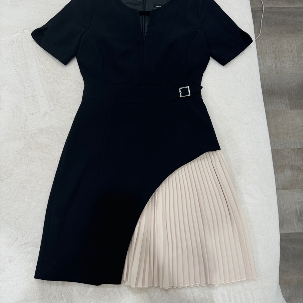 Tailored Military Pleat Short Sleeve
Mini Dress